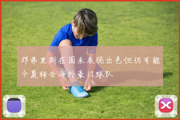 邓弗里斯在国米表现出色但仍可能今夏转会海外豪门球队